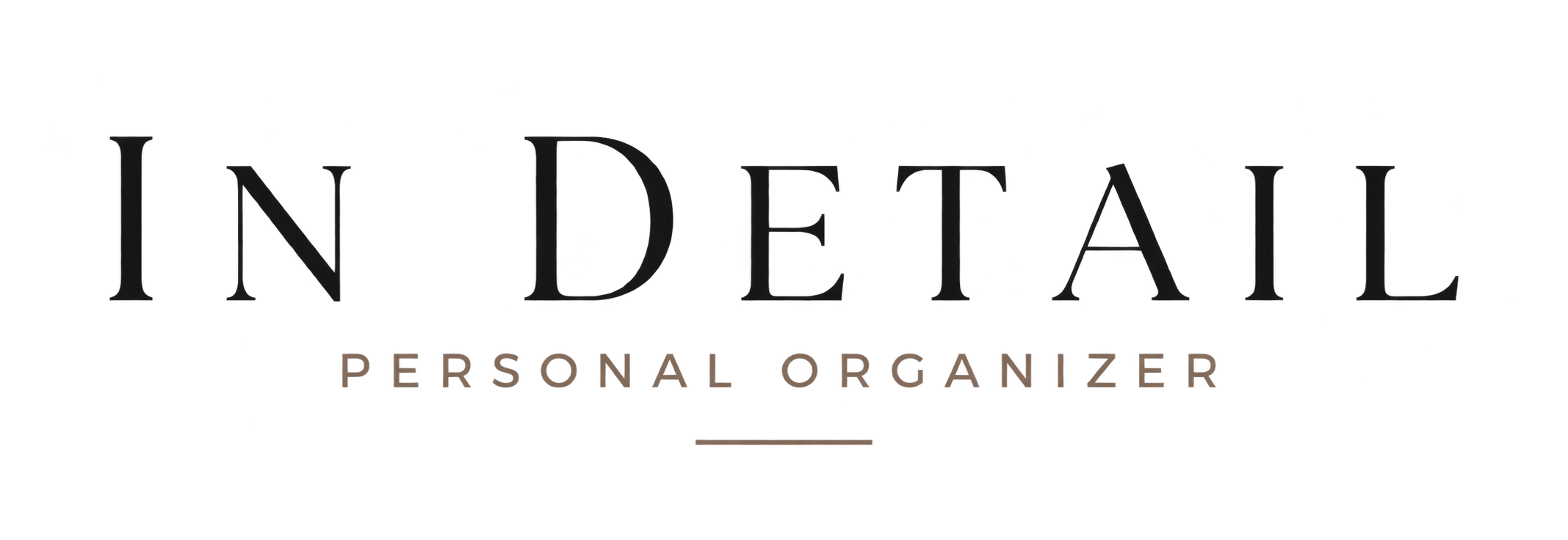 IN DETAIL — Personal Organizer